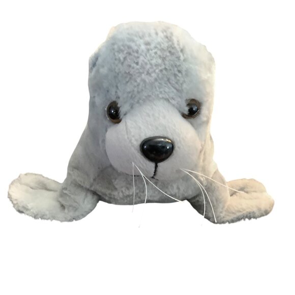 Columbus Zoo and Aquarium Harbor Seal Plush Stuffed Animal Toy Wishpets Lifelike - Picture 4 of 7